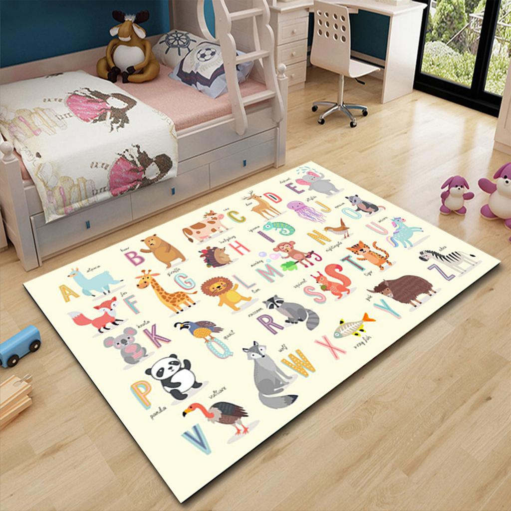 Kids Carpet Playmat Rug  Fun Carpet City Map For Track Racing And Toys  Floor Mats For Cars For Toddler Boys