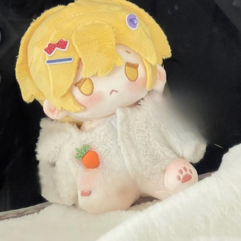 20 см Аниме Игра Limbus Company Синклер Каваи Косплей Мягкая Хлопковая Кукла Тело Мультяшная DIY Одежда для Переодевания Игрушечные Фигурки Подарок для Фанатов