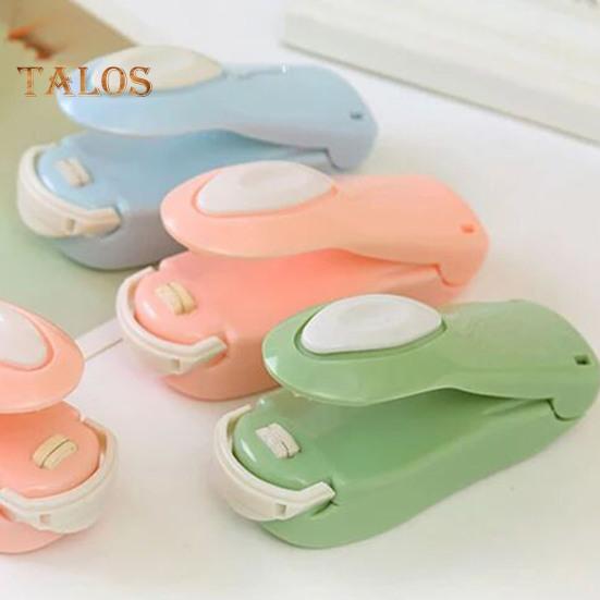 Mini Bag Sealer Heat Seal Tool Sealing Machine Portable 2-in-1 USB Battery Handheld Vacuum Food Sealer for Snacks Vegetable