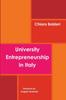 Книга University Entrepreneurship In Italy