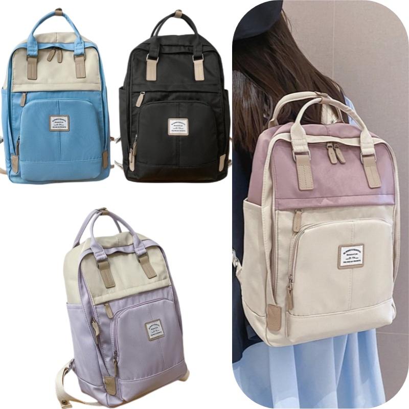 Large Capacity Canvas Backpack For Students And Travelers Cardimu 69050