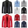 Fashion Solid Color High-end Brand Casual Business Men's Blazer Groom Wedding Gown Blazers for Men Suit Tops Jacke Coat