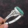 Faceted Zambian Emerald Cuff Bracelet 925 Sterling Silver Bangle Handmade Adjustable Bangle Gemstone Jewelry Gift For Women Brand New Bangle