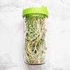 Wide Mouth Mason Jar Sprouting Lid Food Grade Mesh Sprout Cover (Green)