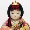 Hina Kimekomi Kotohoki Doll with Round Doll, Doll, Minori, Only, Tray, Natural, KTH-3203J2