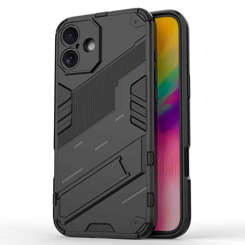 Fundas For iPhone 16 Pro Max Case Shockproof Armor Holder Back Coque для iPhone 11 12 Mini 13 14 15 Pro Max 16 Plus Phone Cover