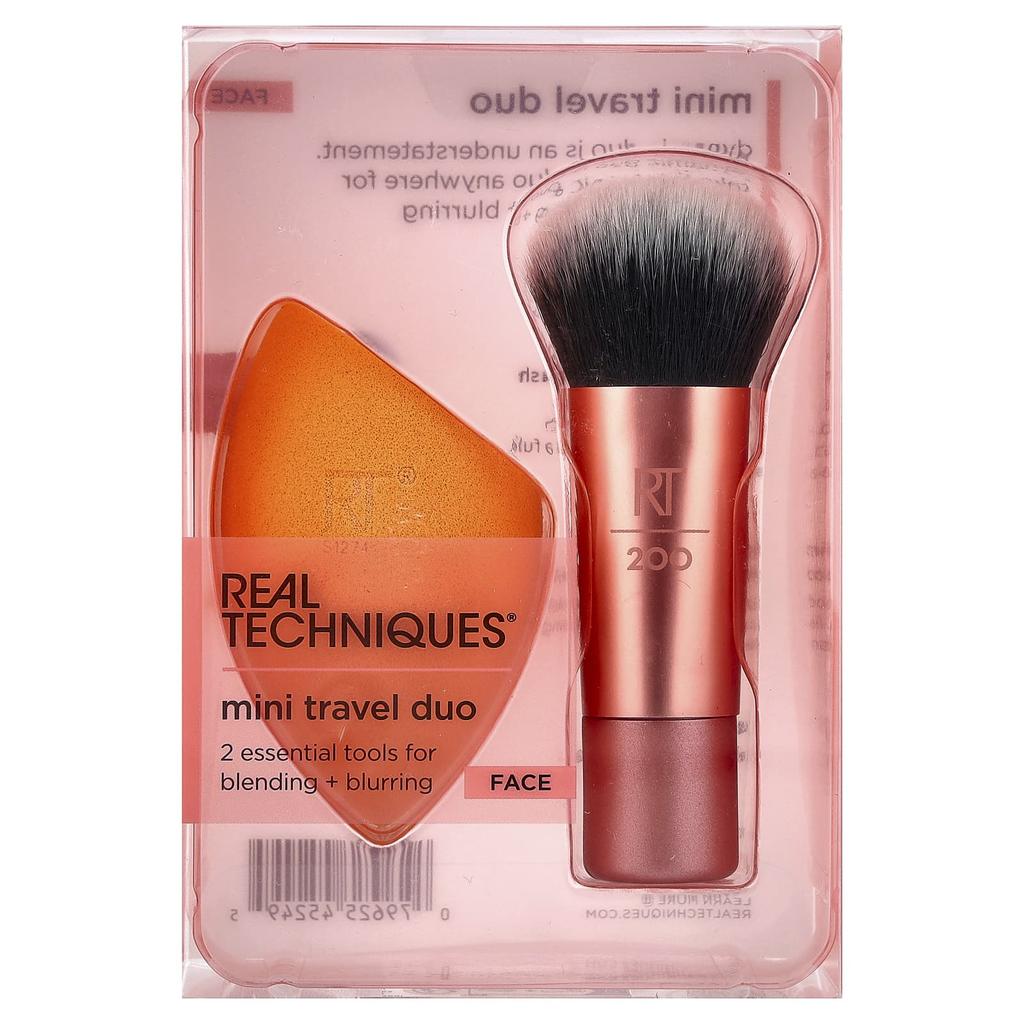Real Techniques Мини-набор для путешествий Duo Face 2 предмета