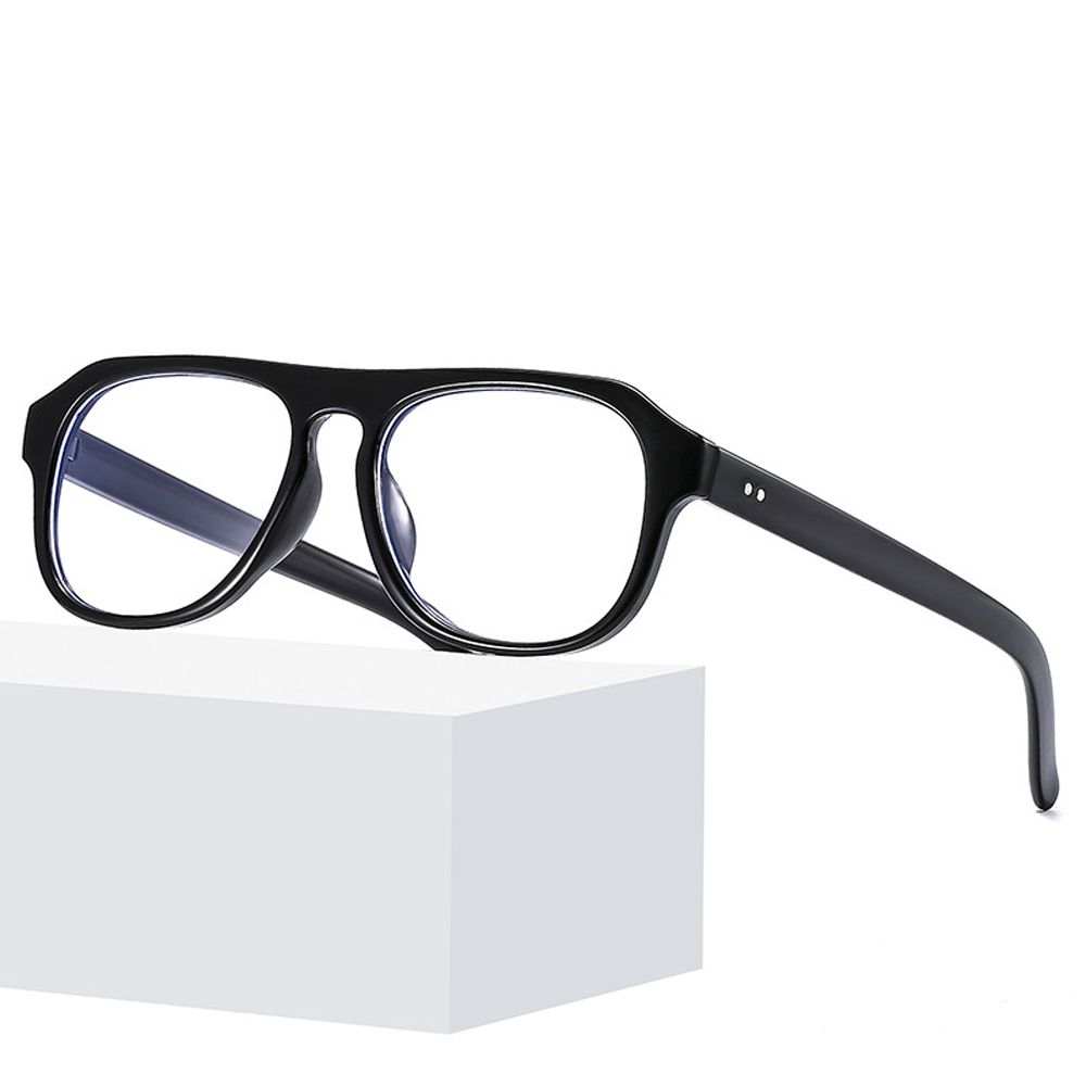 Leopard Print Optical Glasses Anti Blue Light Glasses Polygon Frame Eyewear Computer Eyeglasses