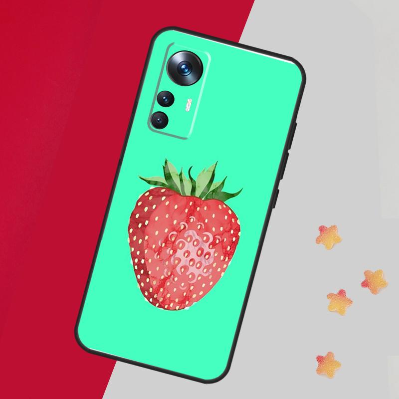 Чехол Strawberry для Xiaomi 14 13 11T 12T 13T Pro 12 Lite 12X POCO X3 X5 Pro X4 F4 M5 M5s F3 F5 Чехол