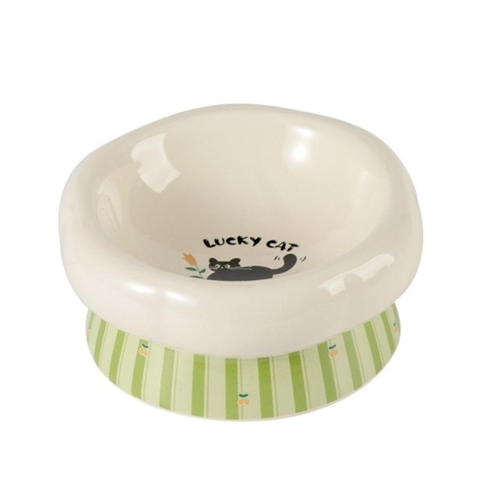 Wide Mouth Dog Food Feeder Anti-Slip Base Elevated Feeding Bowl  for Cats Dog Puppy