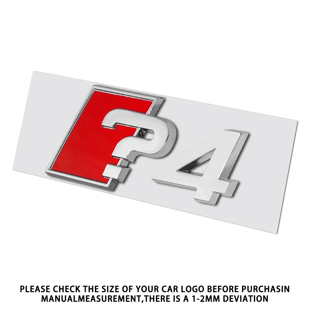 2026 1PC Aluminum ?3 ?4 ?5 ?6 ?7 ?8 ?3+ ?4+ ?5+ ?6+ ?7+ ?8+ Emblem Car Trunk Logo Sticker for For Audi A3 A4 8P B9 A5 A6 A7 Q3 Q5 Q7