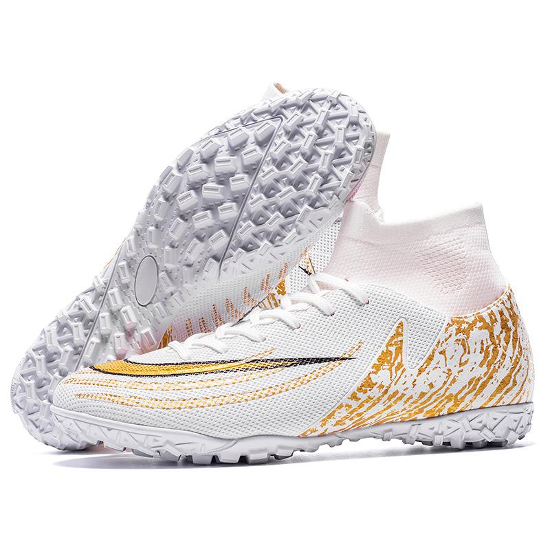 High-top Football Shoes Competition AG Long Nails Football Shoes Broken Nails Training Shoes Football Men's One Piece 2025