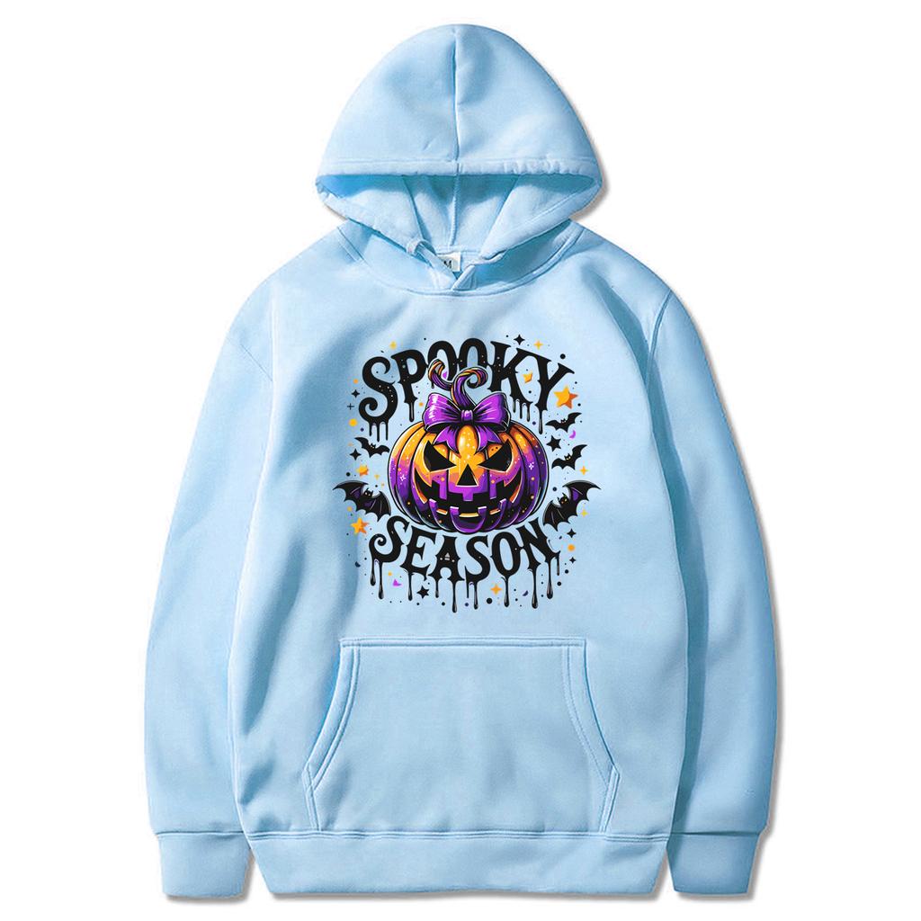 Унисекс модный повседневный свободный плюшевый пуловер с длинными рукавами и круглым вырезом с капюшоном из веревки