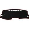 Dashboard Flannel Dash Cover Mat For Toyota Corolla 2014 2015 2016 2017 2018 Flannel  Fit Toyota Corolla Accessories Dash Cover Black Trim (Corolla