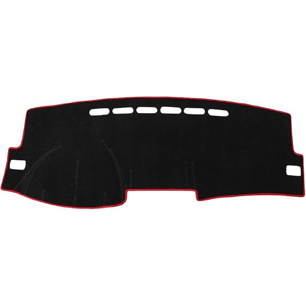 Dashboard Flannel Dash Cover Mat For Toyota Corolla 2014 2015 2016 2017 2018 Flannel Fit Toyota Corolla Accessories Dash Cover Black Trim (Corolla