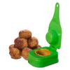 1 шт. Pataconera Bacon Banana Basket Mold Meatball Express Mold Mofongo Tostones Kitchen Tools Meatloaf Press Meatball Maker Mold