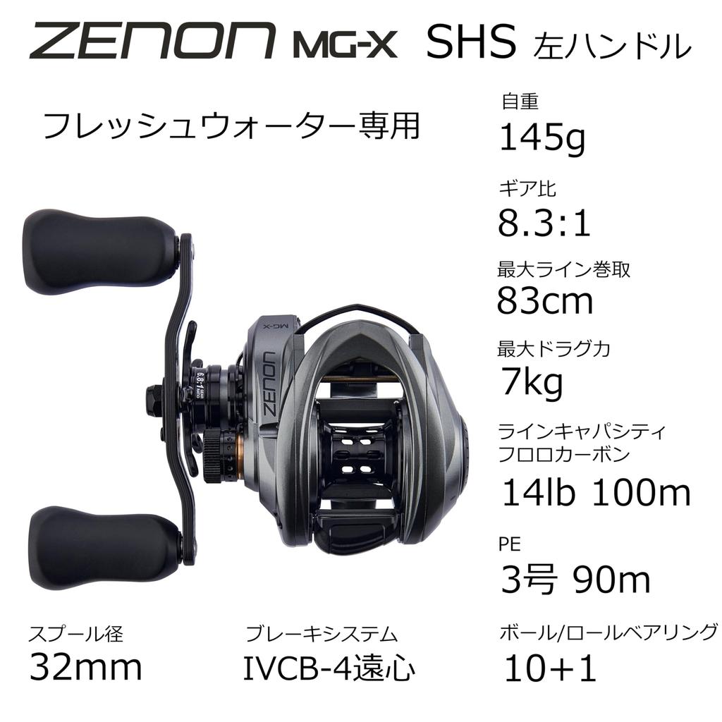 Abu Garcia Низкопрофильная катушка Zenon SHS LE MG-X