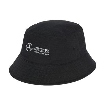 Классическая панама Adidas Mercedes AMG Petronas Formula One Team UW973 Мужская Черный/Светоотражающий серебристый (JX1417)