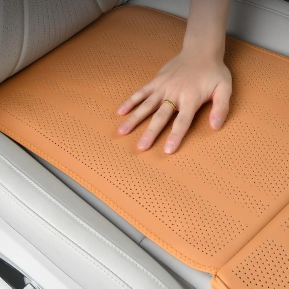 PU Leather Seat Protection Cover Breathable Auto Seat Extender Useful Leg Rest Padding  Car Seat