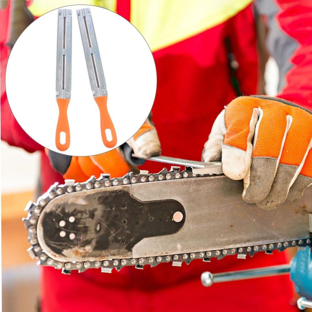 Grinding Saw Chain Files Carving Sawing File 4/4.8/5.5mm Chainsaw Files Woodworking