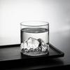 Маленькая прозрачная стеклянная чашка для кофе, горное стекло, термостойкая чашка для виски, чая, напитка, молока, сока, чашки, стаканы для питья