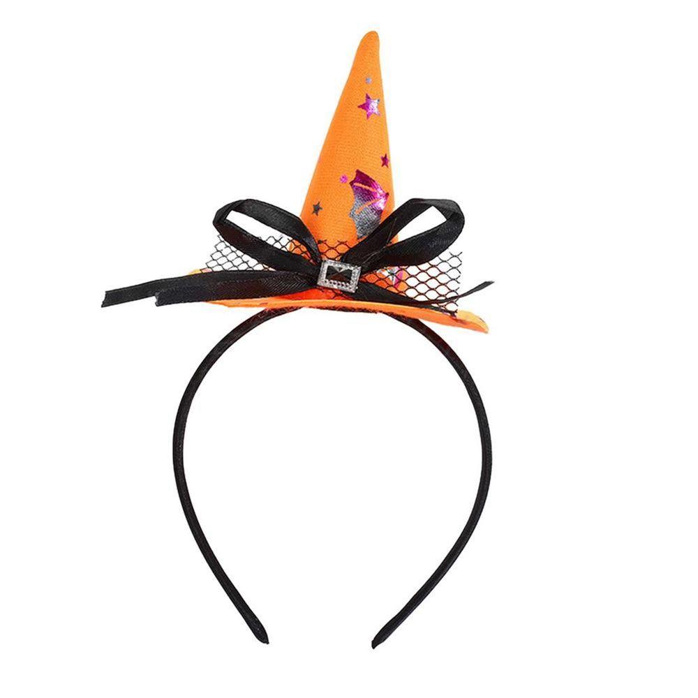 Props Pumpkin Cartoon Children Headband Halloween Headwear Halloween Hair Hoop Hair Accessories