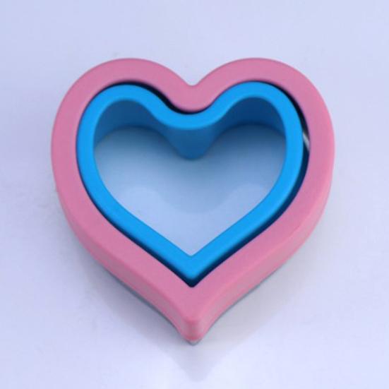 Форма для сэндвич-резака из нержавеющей стали, простой в использовании герметик для сэндвич-резака в форме сердца для домашней кухни