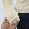 Lace V-neck Sweater Women's Cardigan Sweater Spring Stylish Unique Chic Short Tops Bottoming Shirt Women