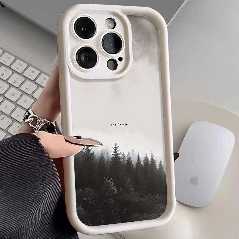 Чехол Mist Forest для iPhone 15 Pro Max - Новая европейская модель