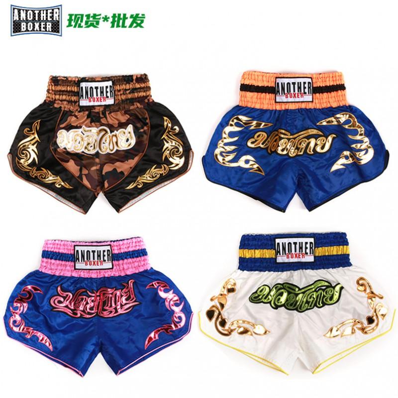 Muay Thai Shorts Men Women Training Fight Gear MMA Boxing Gym Workout Sport