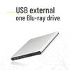 Ультратонкий 4K USB 3.0 Алюминиевый Blu-ray привод для ноутбука/настольного компьютера (Модель 2025 г.)
