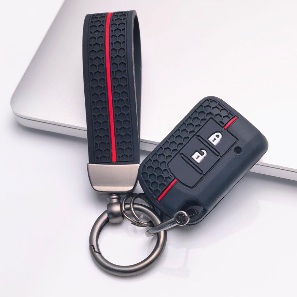 Премиальная силиконовая накладка на брелок для ключей автомобиля Mitsubishi Lancer EX Outlander ASX Pajero Sport С брелком Мягкий силикон Аксессуары для интерьера автомобиля