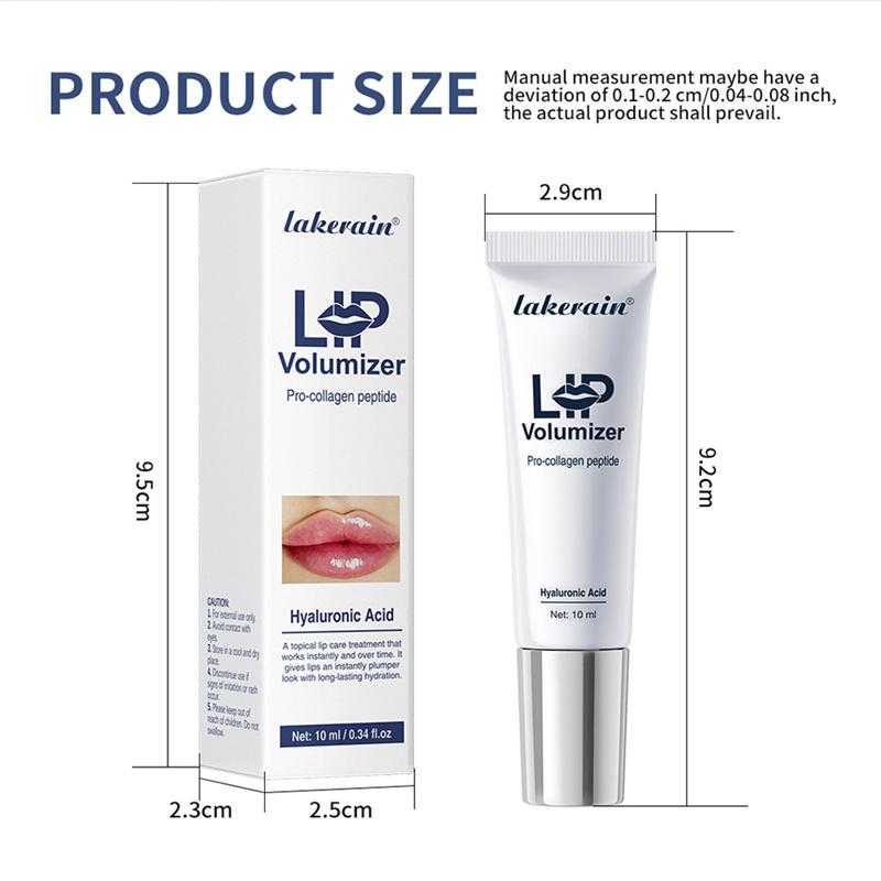 Lip volumizer Hyaluronic Acid Instant Lip Plumping Lip Oil Lip Line Reduction Lip Care Essence Deep Hydration Lip Gloss Women Moisturizing Lip Tint