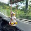 Internet Celebrity Car Pendant Swing Duck Car Pendant Plaster Aromatherapy Duck Pendant Car