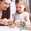Cute Pet Puppy Decompression Toy, Two Colors Available, Tabletop Ornament, Cute Puppy