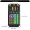 Звуковая карта High Fidelitys Audio Interfaces для подкастинга, музыкального производства, поддержка нескольких устройств, дизайн из АБС-пластика