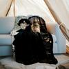 Sherlock Theme Printed Blanket Perfect For Couch Bed Travel Outdoor Use Machine Washable Cozy Durable