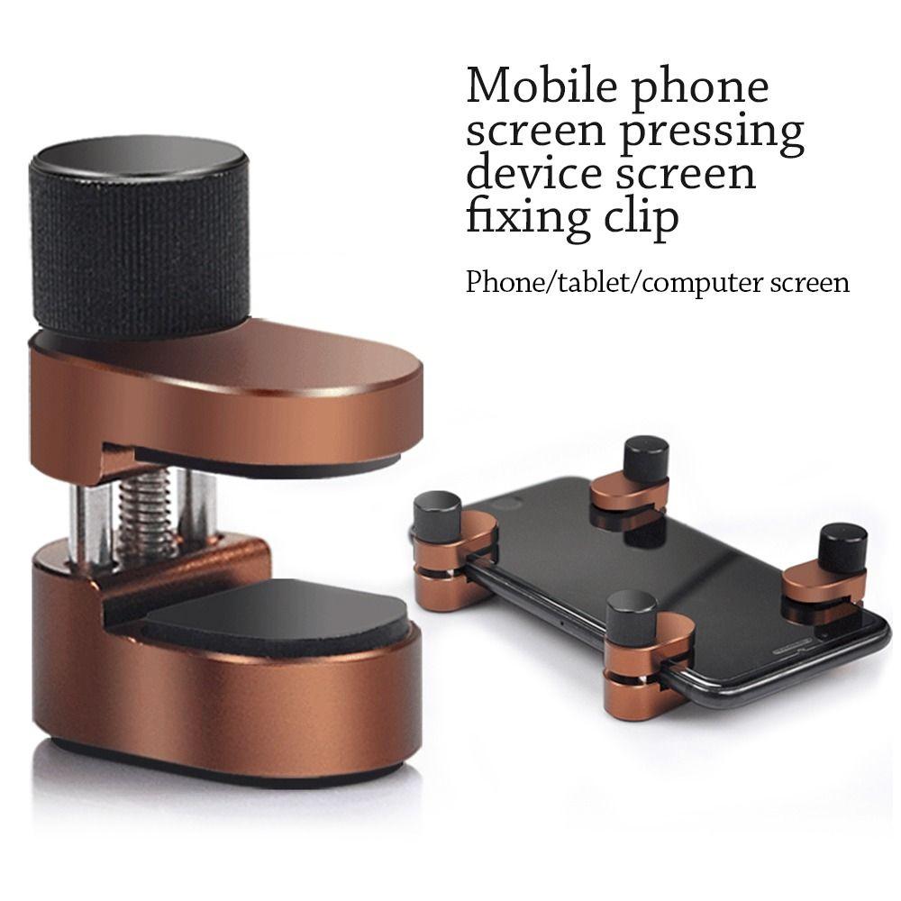 4 шт. ремонт ЖК-экрана фиксатор зажим алюминиевый сплав держатель экрана мобильный телефон экран зажим для iPhone