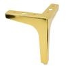 Anchor furniture leg - Gold chrome, height 15 cm