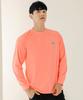 Tyubeuteuli Men'S Basic Loose Fit Long Sleeve Rash Guard A603 Peach
