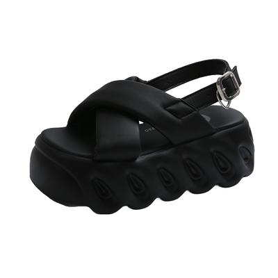 Модные шлепанцы женские тапочки супер высокие каблуки обувь на платформе удобные резиновые танкетки обувь для женщин сандалии летняя обувь женская