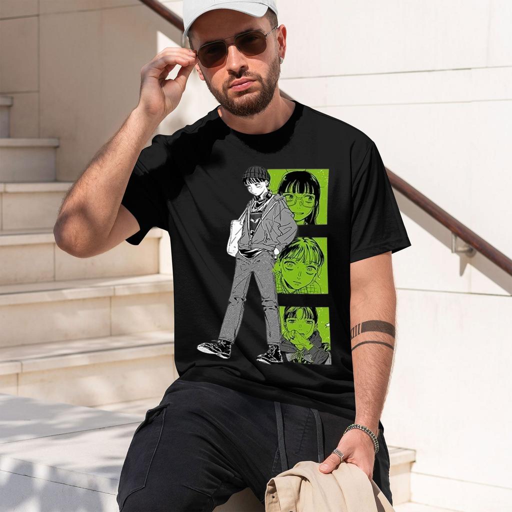 Street Style Unisexs Tshirt Anime Character Design Casual Wear For Spring And Autumn Perfect Gift For Anime Fans 2026 New Model S