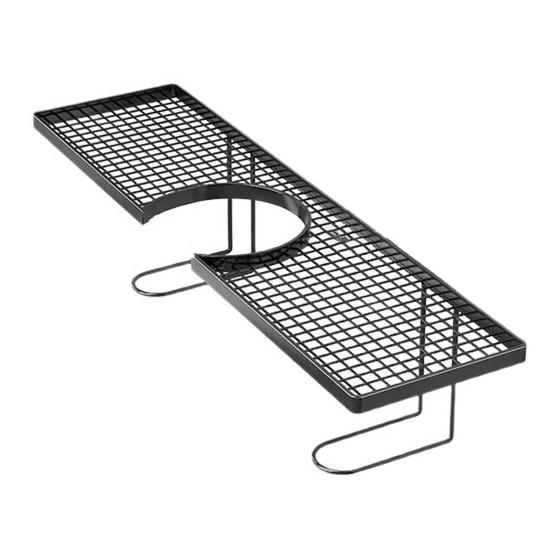 Yousheng Faucet Holder U-Shaped Large Capacity Design Organizer No Drilling Waterproof Rust-Proof Drainage Rack for Toothbrushes Cups Facial Cleanser