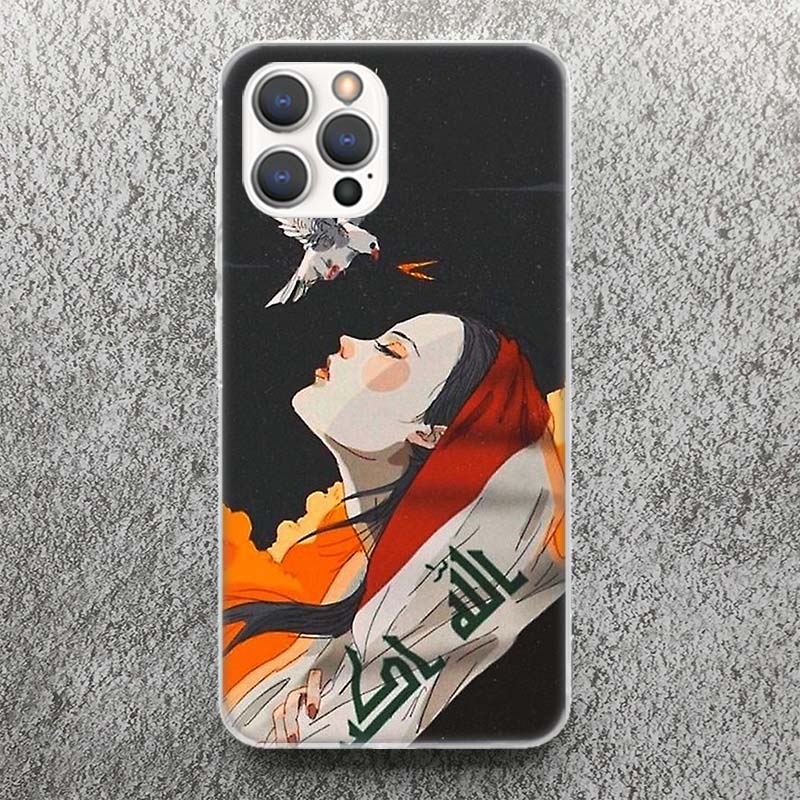 Модный чехол Саддам Хусейн Ирак Арабский Чехол для телефона Для iPhone 17 16 15 14 13 12 11 Pro Max Mini Plus Air 7 SE 8 Мягкий Силикон Pr