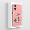 For OPPO A17 A17K Case Butterfly Camera Protection Back Cover Soft Liquid Silicone Anti Choc Funda For OPPO A 17 OPPOA17K Capa