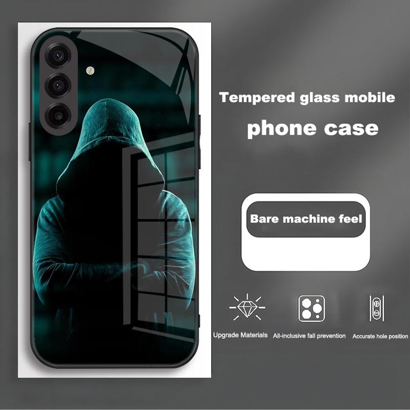 For Samsung S25FE Case Tempered Glass Shockproof Hard PC Cover For Samsung Galaxy S25 FE SM-S731B Bumper Funda Protection Etui