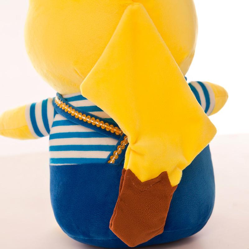 Подушка Пикачу Парный ремешок Штаны Кукла Покемон Большая Плюшевая Игрушка Мультяшная Милая Детская Игрушка Мягкая Плюшевая Кукла Подушка