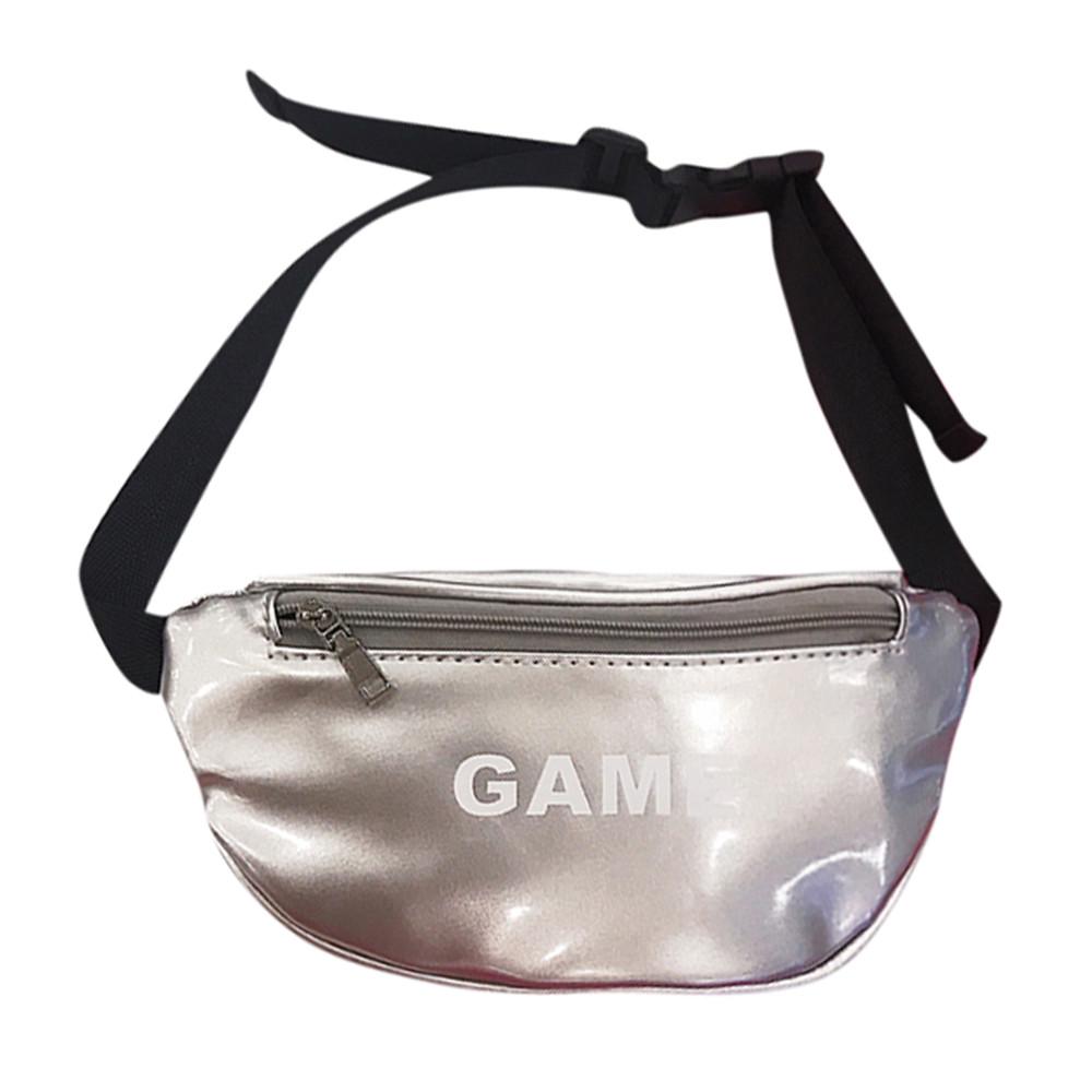 Студенческая уличная детская сумка через плечо для мальчиков и девочек с буквенным принтом, нагрудная сумка, сумка для телефона