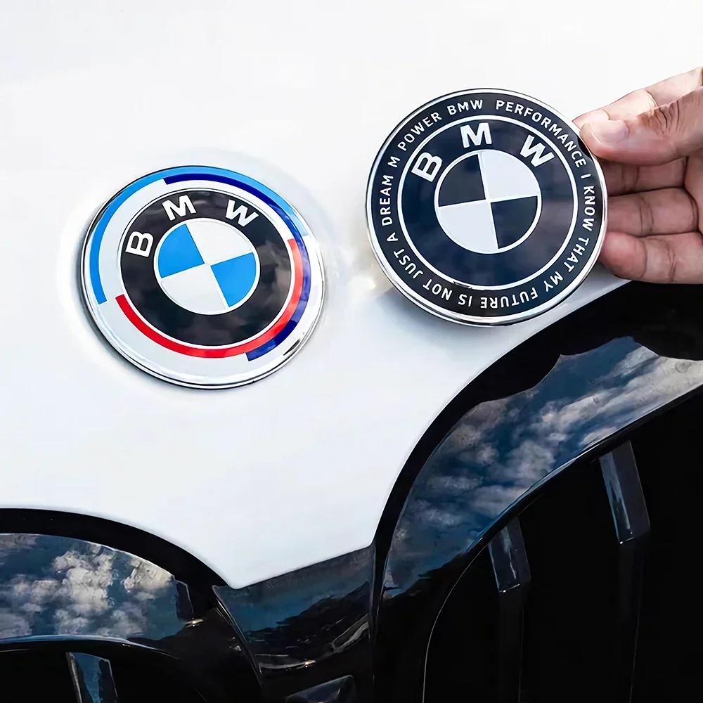 ZJYS3 74/82mm Car Hood Front Rear Trunk Auto Modification Accessories For BMW M Emblem E46 E36 E34 F10 E90 F30 E60 F30 E53 E30 E92 E87