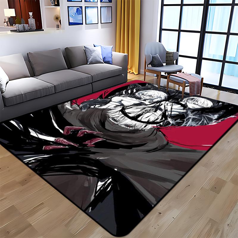 Ковер с принтом в стиле аниме Tokyo Ghoul для гостиной, большой ковер, мягкий коврик, коврики для стульев для киберспорта, Alfombra, подарки, дропшоппинг